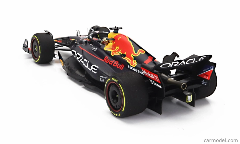 Minichamps Red bull F1 Rb18 Team Oracle Red Bull Racing N 1 Winner Abu Dhabi Gp Majster sveta 2022 Max Verstappen 1:18 Matná modrá žltá červená