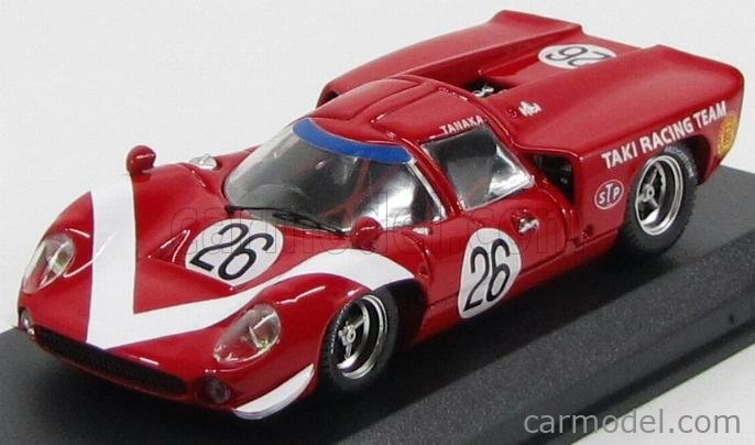 Najlepší model Lola T70 Coupe N 26 Gp Giappone 1968 K.tanaka 1:43 Červená biela