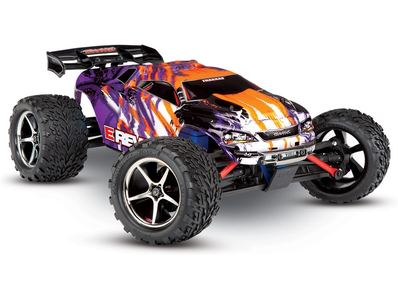 RC auto Traxxas E-Revo 1:16 VXL RTR, oranžová