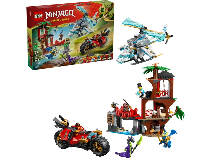 LEGO Ninjago - Souboj nindža vozidel a domek na stromě