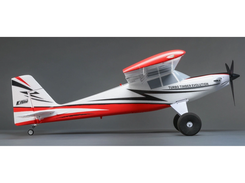 RC letadlo E-flite Turbo Timber Evolution 1.5m BNF Basic, plováky