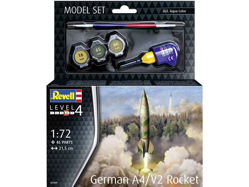 Revell German A4/V2 Rocket (1:72) (súprava)