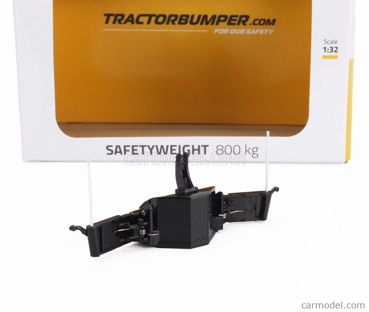 Universal hobbies Accessories Tractor Bumper - Safety Weight 800kg. 1:32 Black