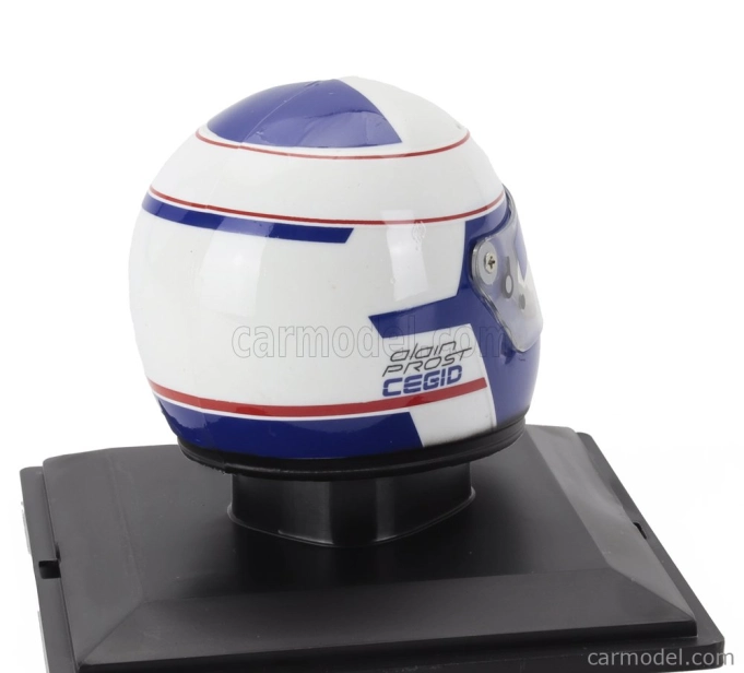 Edicola Helma F1 Casco Helma Alain Prost F1-90 Team Ferrari Sezóna 1990 1:5 Modrá biela