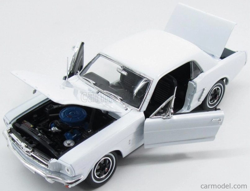 Welly Ford usa Mustang 1/2 Hard-top 1964 1:18 Biela