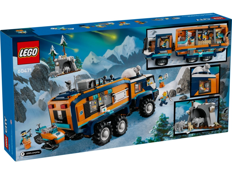 LEGO City - Nákladné auto a laboratórium arktických bádateľov