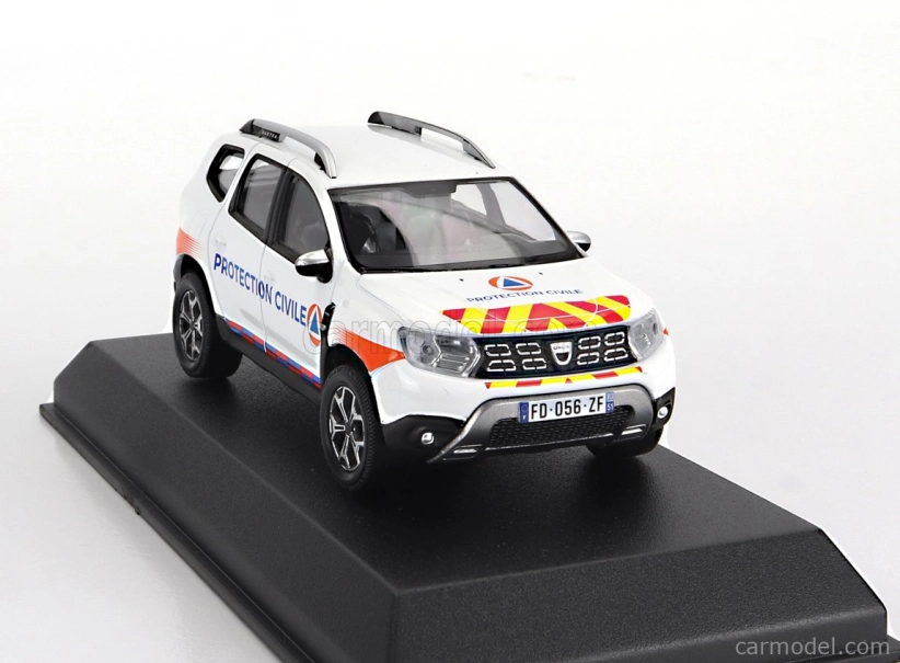 Norev Dacia Duster Protection Civile 2020 1:43 Bílá