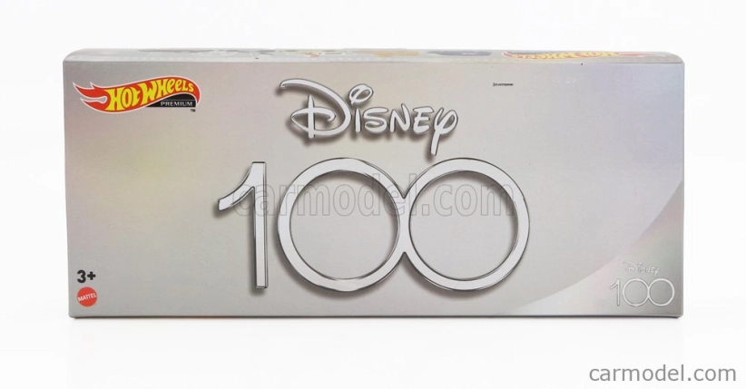 Mattel hot wheels Walt disney Set 5x Disney 100th Anniversary - Cruella Deville 101 Dalmatiers - Guinevere Van Onward - Pizza Planet Truck Toy Story - Rc Toy Story - Brave Pizza Planet Truck Toy Story 1:64 Various