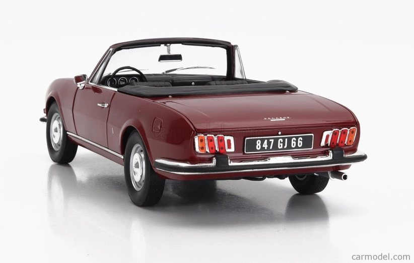 Norev Peugeot 504 Cabriolet 1969 1:18 Červená