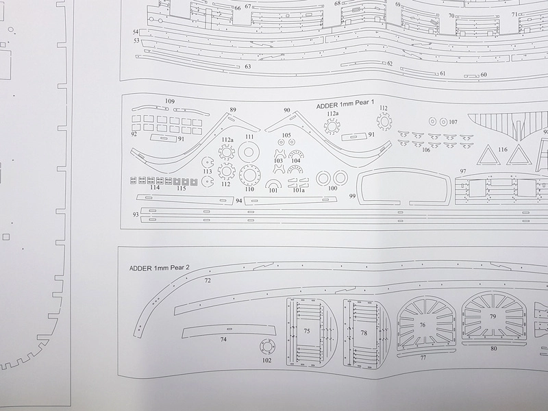 Vanguard Models HM Adder 1797 1:64 kit