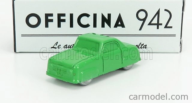 Officina-942 Fiat 500 Berlinetta Carrozzeria Vignale 1947 1:76 Zelená