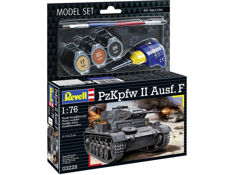 Revell PzKpfw II Ausf. F (1:76) (súprava)