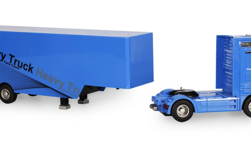 RC kamión Mercedes-Benz Actros, modrá