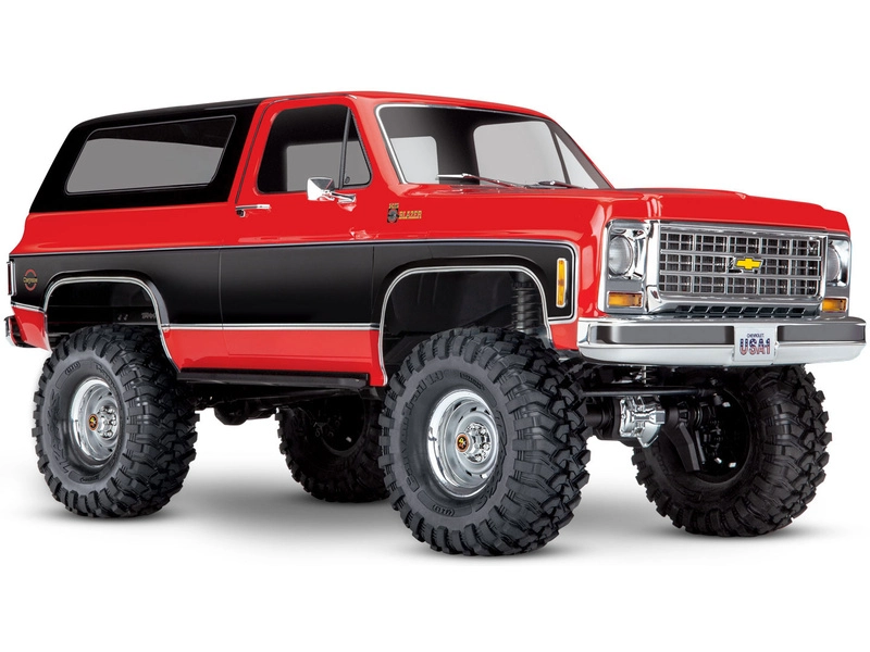 RC auto Traxxas TRX-4 Chevrolet K5 Blazer 1979 1:10 RTR, červená