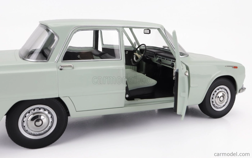 Mitica-diecast Alfa romeo Giulia 1.6 Ti 1962 1:18 Acqua Di Fonte - veľmi svetlá zelená