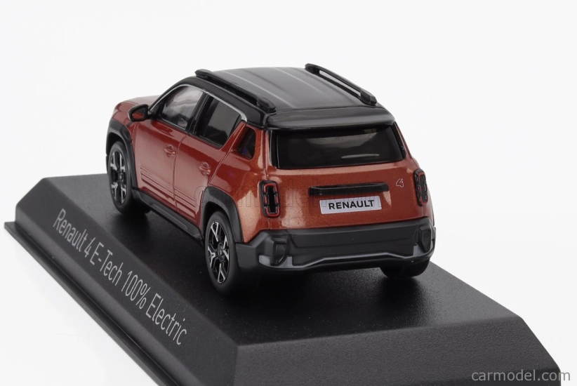 Norev Renault R4 E-tech 2025 1:43 Copper Met