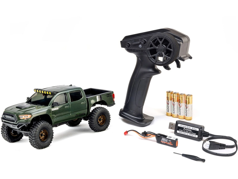 Axial SCX30 Toyota Tacoma TRD Pro Extreme 1:30 4WD RTR zelený