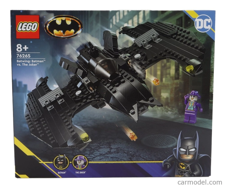 Lego Batman Lego - Batwing - Batman Vs The Joker - 357 Pezzi - 357 Pieces Black