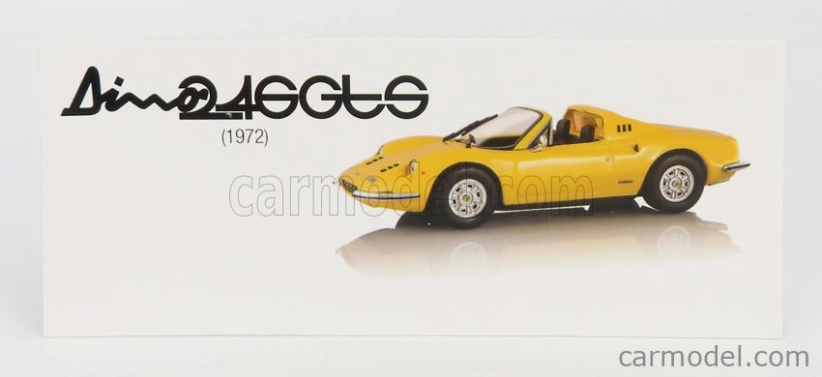 Edicola Ferrari Dino 246 Gts Spider 1972 1:43 Žlutá