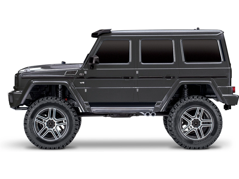 RC auto Traxxas TRX-4 Mercedes G500 1:10 s LED osvětlením TQi, modrá