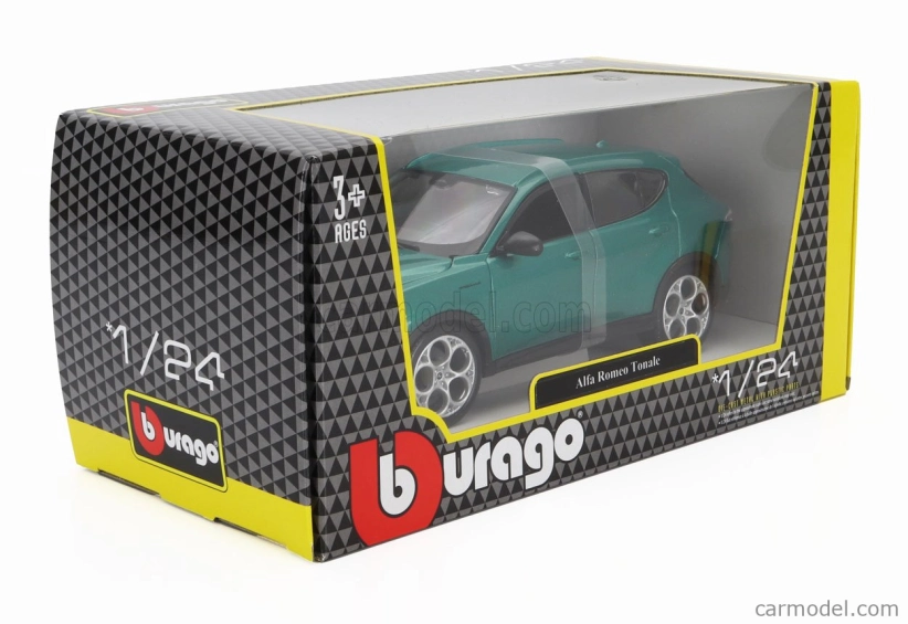 Bburago Alfa romeo Tonale 2023 1:24 Green Met