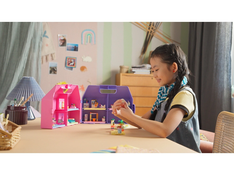 LEGO Friends - Kreativní kufřík a domek pro panenky
