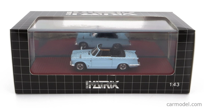 Matrix scale models Triumph Vitesse Dhc 1968 1:43 Blue