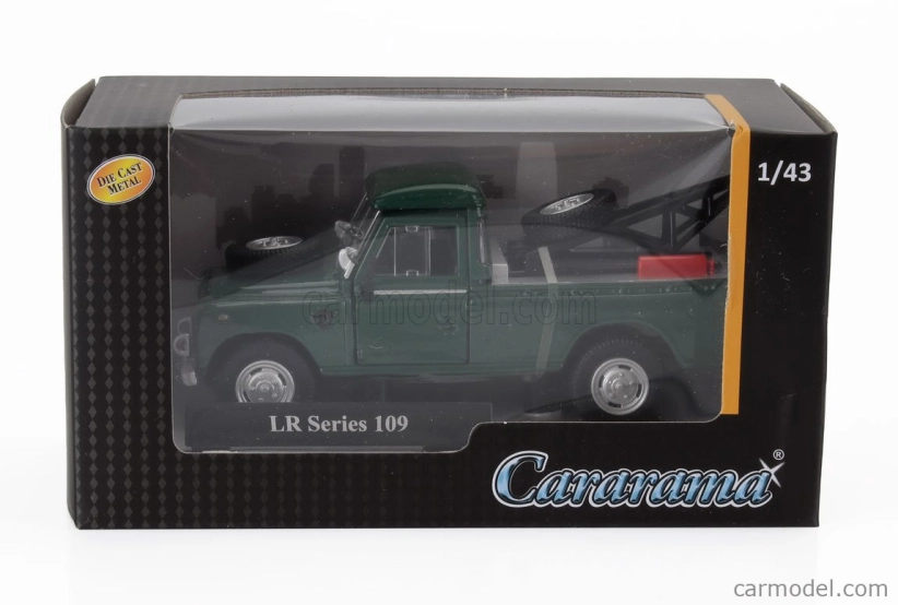 Hongwell Land rover Land Series Iii 109 Pick-up Tow Truck Carro Attrezzi 1961 1:43 Zelená