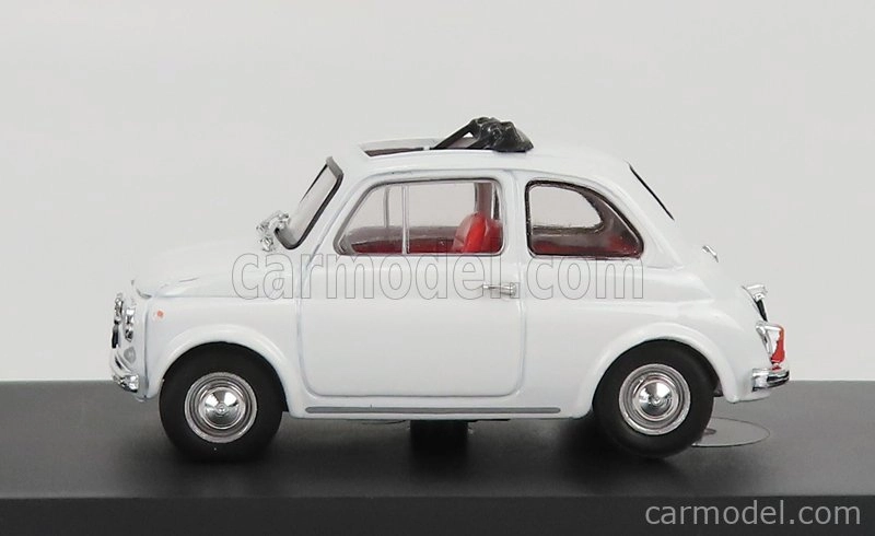 Brumm Fiat 500f Tetto Aperto - Otvorené 1965 1:43 Bianco