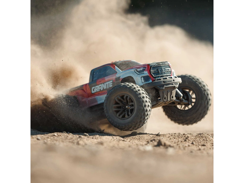 RC auto Arrma Granite 223S BLX 1:10 4WD RTR DSC, ocelová