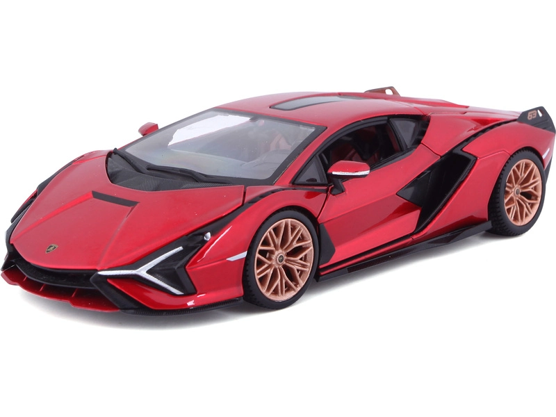 Bburago Lamorghini Sian FKP37 1:24 červená