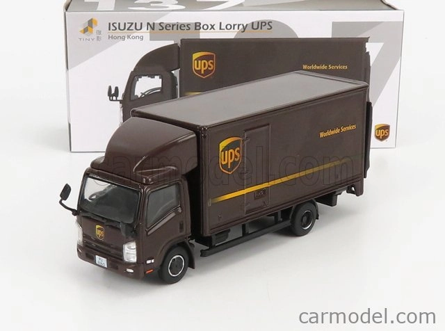 Tiny toys Isuzu N-series Truck Ups 2010 1:64 Brown
