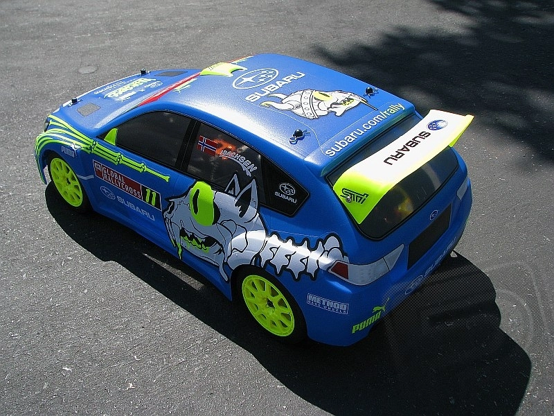Karoserie čirá Subaru WRX STI Sverre Isachsen (WR8)
