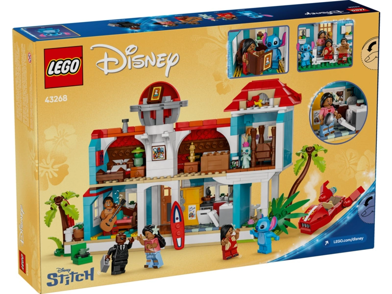 LEGO Disney - Lilo a Stitch a domček na pláži