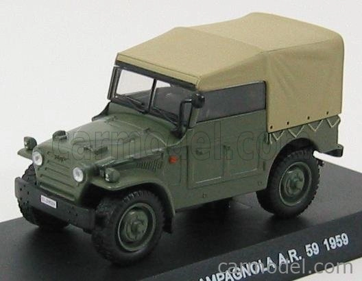 Edicola Fiat Campagnola A.r. 59 Carabinieri 1959 1:43 Vojenský Zelený Písek