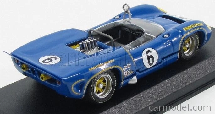 Najlepší model Lola T70 Mkii Spider N 6 Winner Mosport Can-am 1966 M.donohue 1:43 Blue