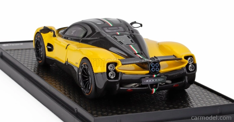 Bbr-models Pagani Utopia 2022 1:43 Žlutý Karbon - Giallo Ginevra Carbonio