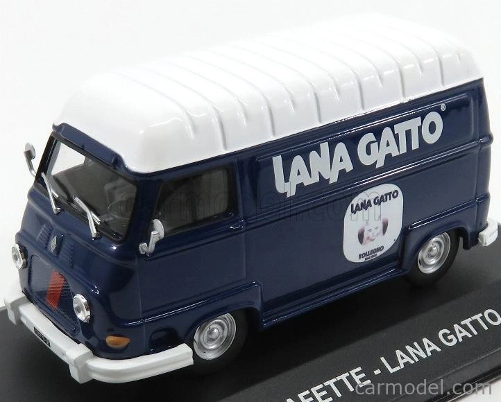 Edicola Renault Estafette Van Lana Gatto 1977 1:43 Modrá biela