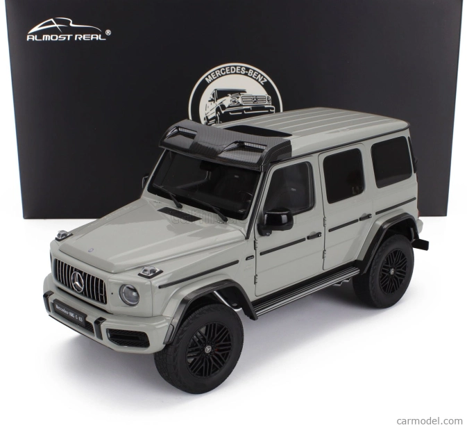 Almost-real Mercedes benz G-class G63 Amg (w463) 4x4 2023 1:18 Arabská Šedá