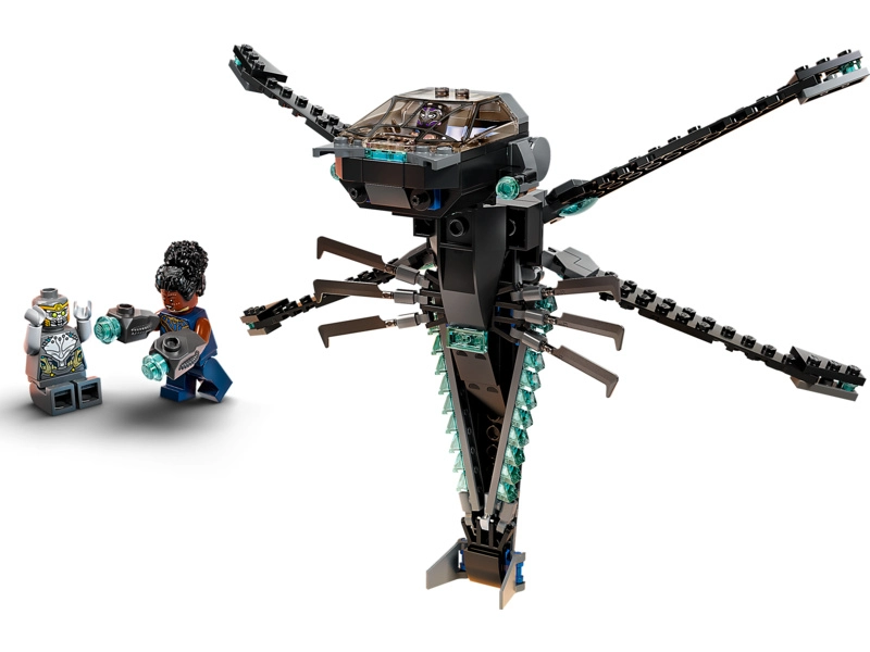 LEGO Super Heroes – Black Panther a dračie lietadlo