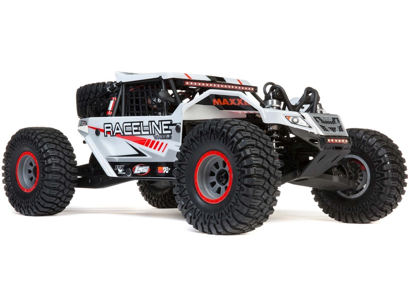 RC auto Losi Super Rock Rey V2 1:6 4WD RTR, biele