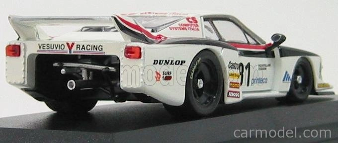 Najlepší model Lancia Beta Coupe Montecarlo N 81 Monza 1982 Casoni - Castellano 1:43 biela čierna