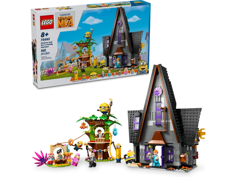LEGO Ja, zloduch 4 - Mimoni a Gruov rodinný dom