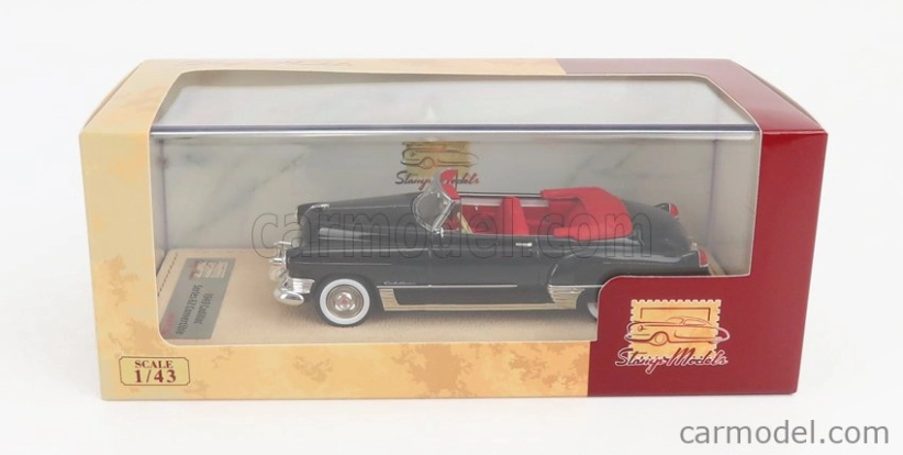 Stamp-models Cadillac Series 62 Convertible Open 1949 1:43 Black