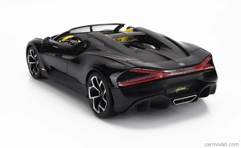 Bburago Bugatti W16 Mistral 2023 1:18 Black