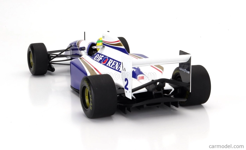 Minichamps Williams F1 Fw16 Team Rothmans Renault N 2 San Marino Gp Dirty Version 1994 Ayrton Senna 1:18 Blue White