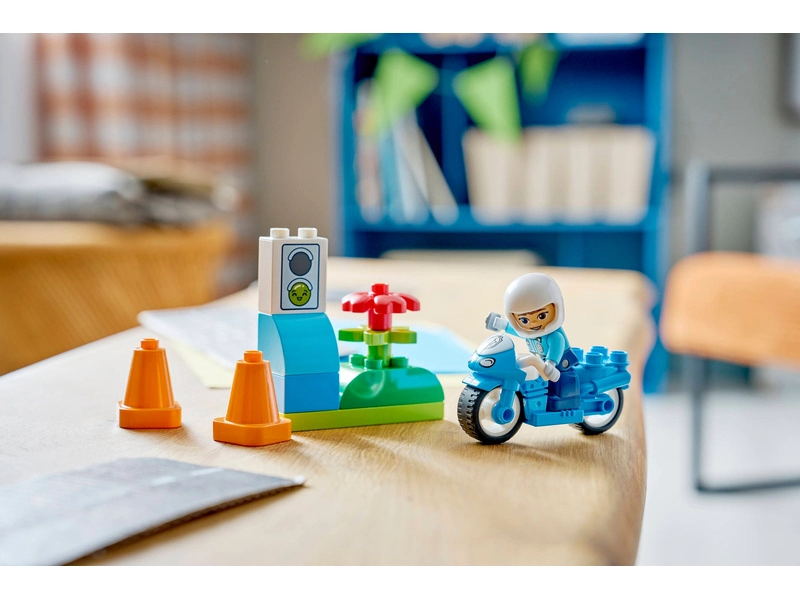 LEGO Friends - Modrá policajná motorka