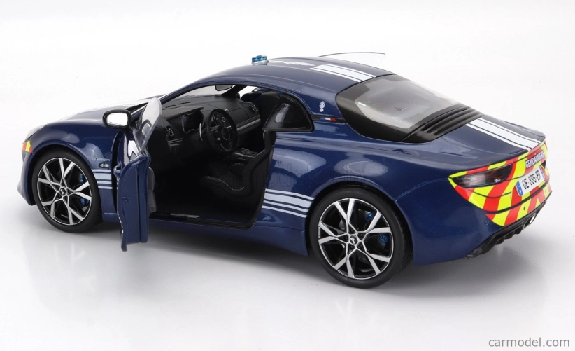 Solido Alpine Alpine A110 Gendarmerie Police Coupe 2023 1:18 Modrá