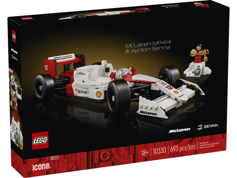 LEGO Icons - McLaren MP4/4 a Ayrton Senna
