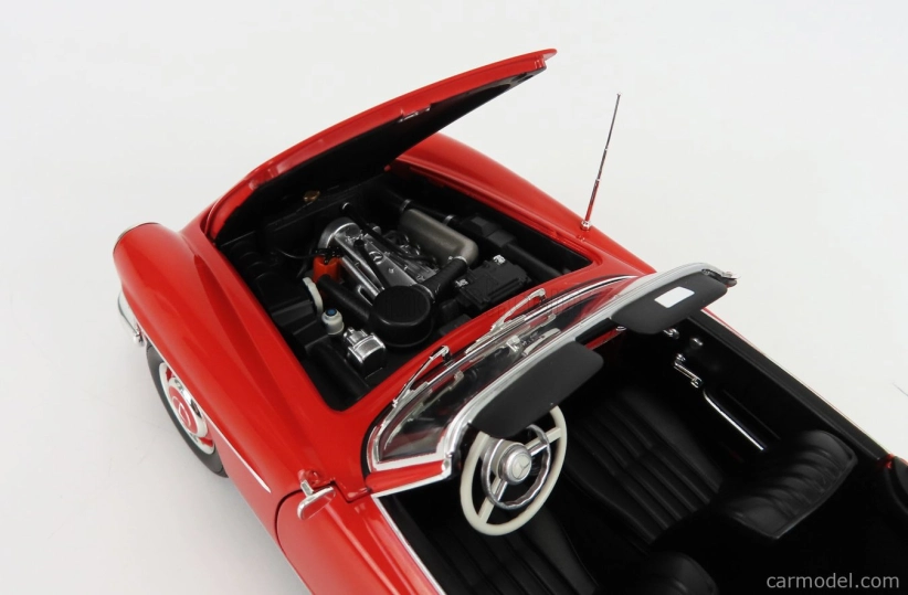 Minichamps Mercedes benz Sl-class 190sl (w121) Spider 1955 1:18 Red
